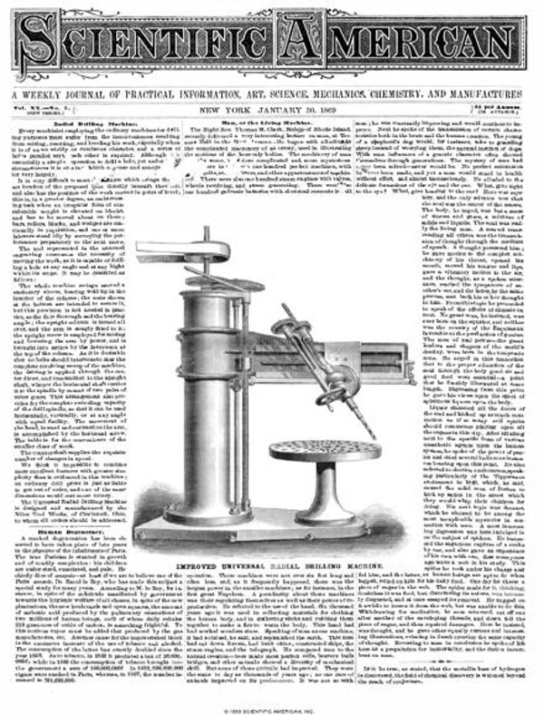 Scientific American Magazine Vol 20 Issue 5