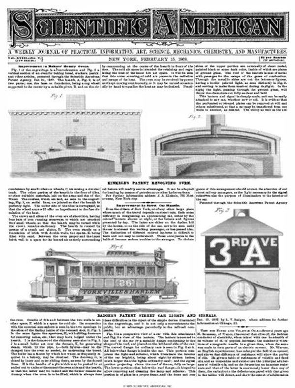 Scientific American Magazine Vol 18 Issue 7