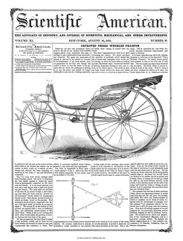 Scientific American Magazine Vol 11 Issue 49