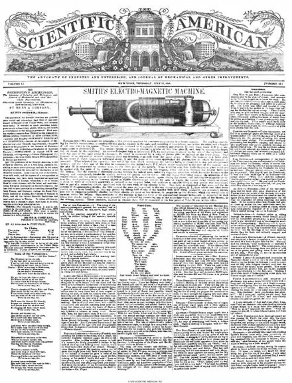 Scientific American Magazine Vol 1 Issue 44