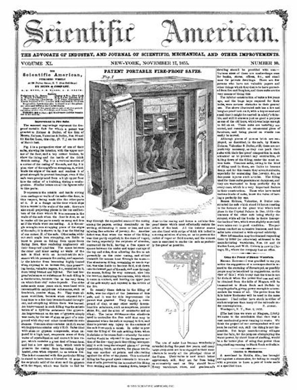 Scientific American Magazine Vol 11 Issue 10