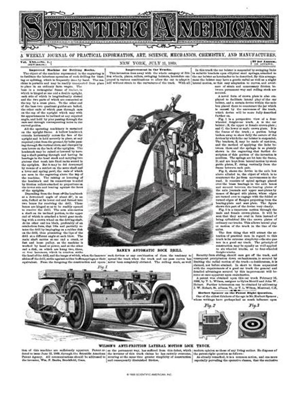 Scientific American Magazine Vol 21 Issue 5