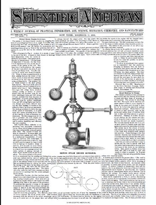 Scientific American Magazine Vol 19 Issue 20
