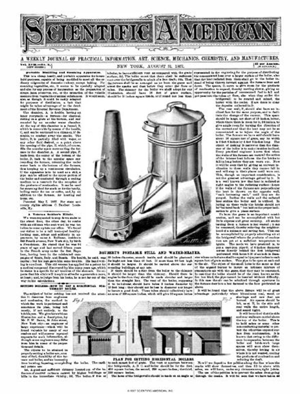 Scientific American Magazine Vol 17 Issue 9