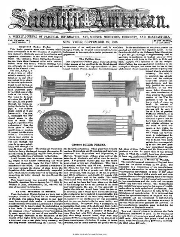 Scientific American Magazine Vol 15 Issue 14