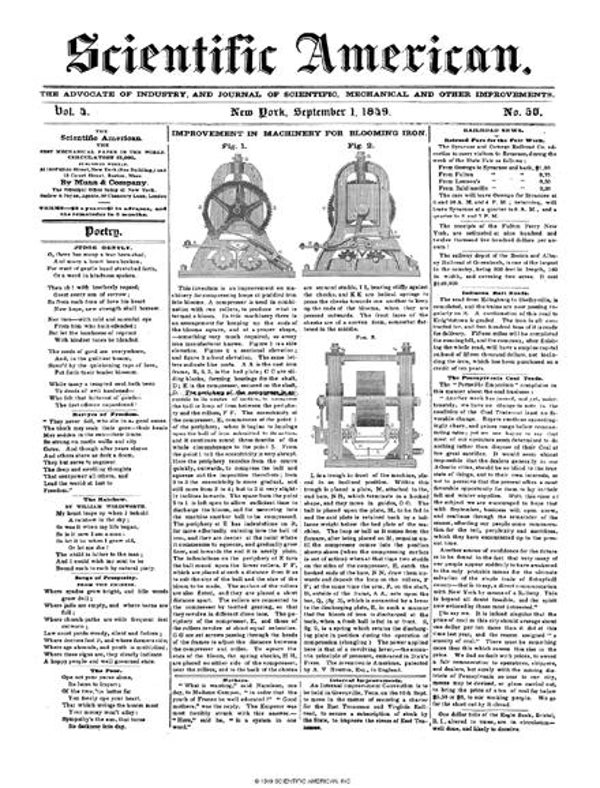 Scientific American Magazine Vol 4 Issue 50