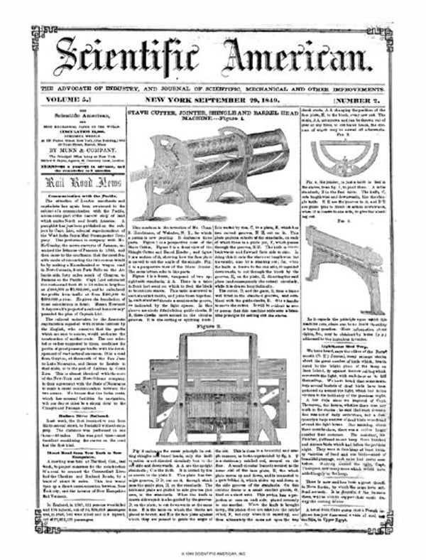 Scientific American Magazine Vol 5 Issue 2