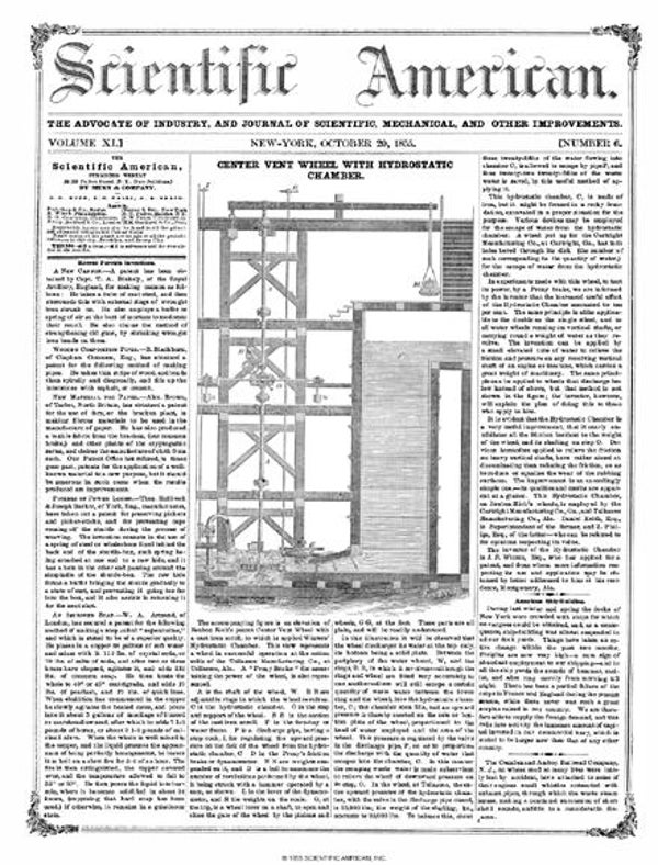 Scientific American Magazine Vol 11 Issue 6
