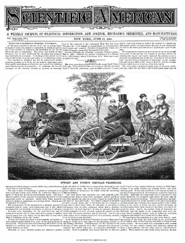 Scientific American Magazine Vol 20 Issue 24