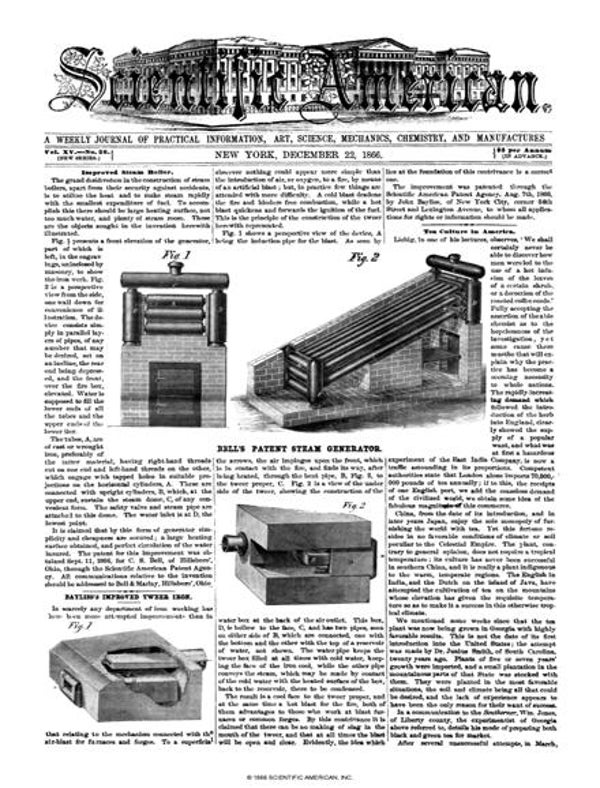 Scientific American Magazine Vol 15 Issue 26