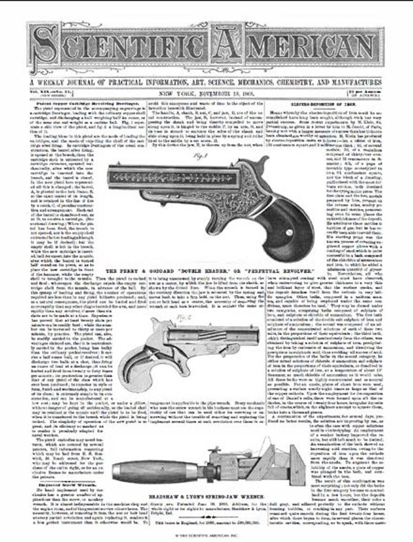 Scientific American Magazine Vol 19 Issue 21