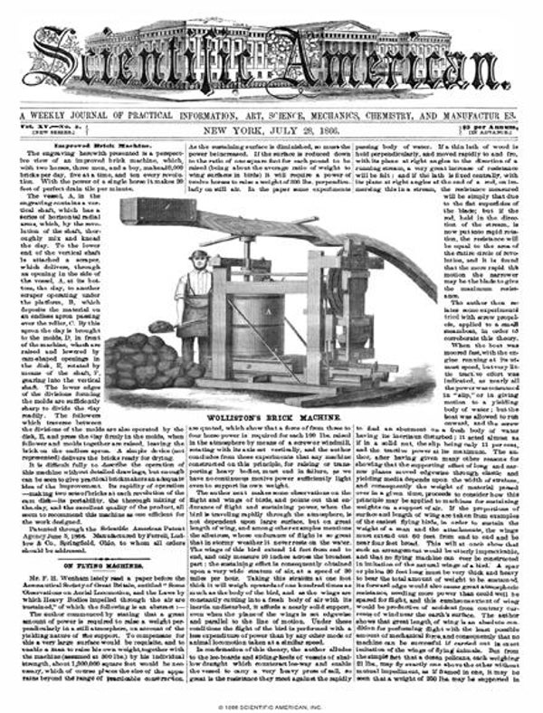 Scientific American Magazine Vol 15 Issue 5
