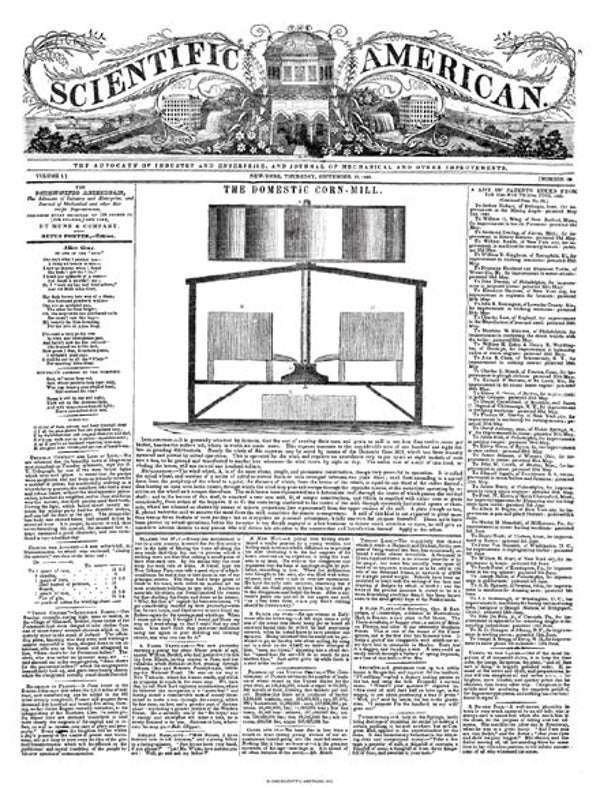 Scientific American Magazine Vol 1 Issue 51