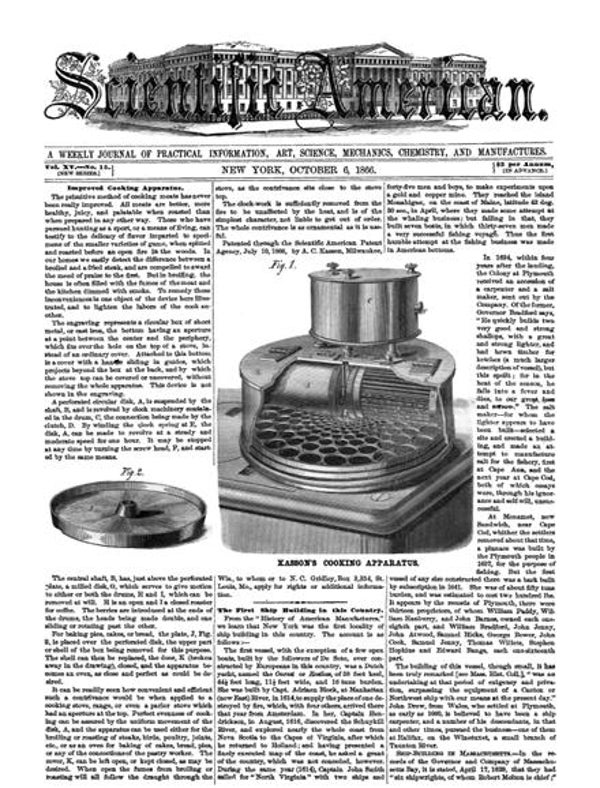 Scientific American Magazine Vol 15 Issue 15