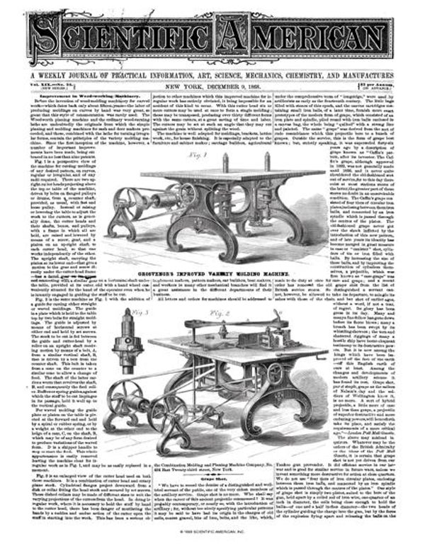 Scientific American Magazine Vol 19 Issue 24