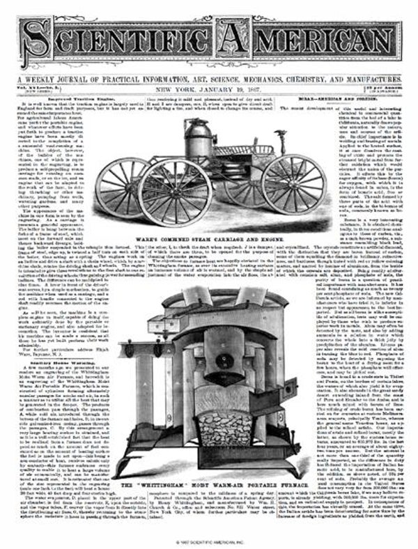 Scientific American Magazine Vol 16 Issue 3